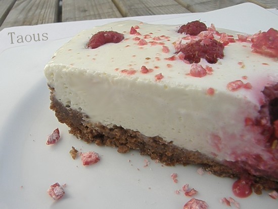 cheessecake framboise